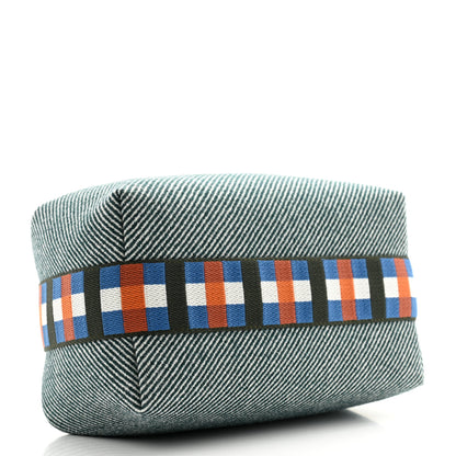 Hermes Wool Small Bride-A-Brac H Natte Pouch Vert Foret 4 of 9