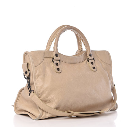 Balenciaga Agneau Classic Hardware City Praline 2 of 11