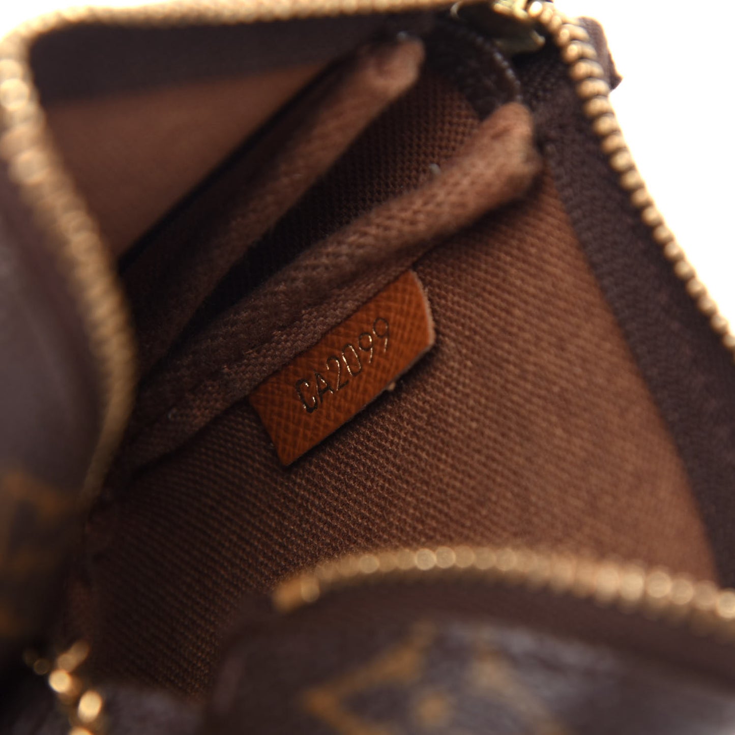 Monogram Stamp Mini Pochette Accessories