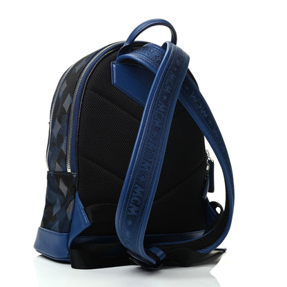 MCM Nylon Camo Dieter Small Backpack Estate Blue 2 of 4