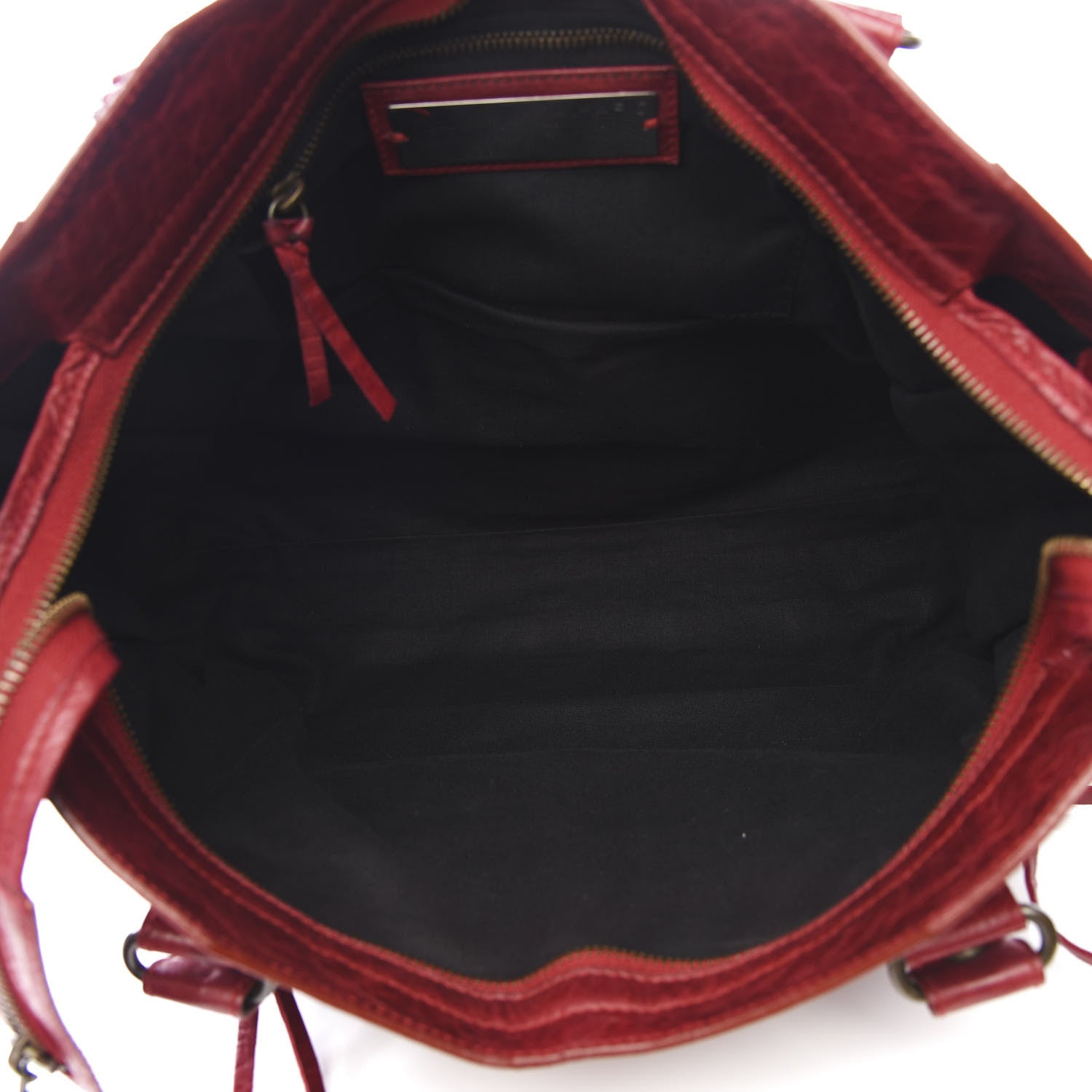 Balenciaga Agneau Classic Hardware City Bordeaux 4 of 8
