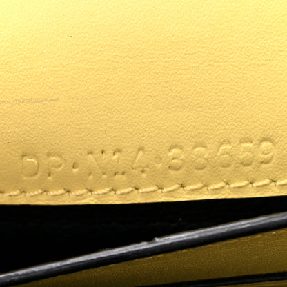 Bulgari Calfskin Mini Serpenti Forever Flap Clutch Yellow 7 of 12