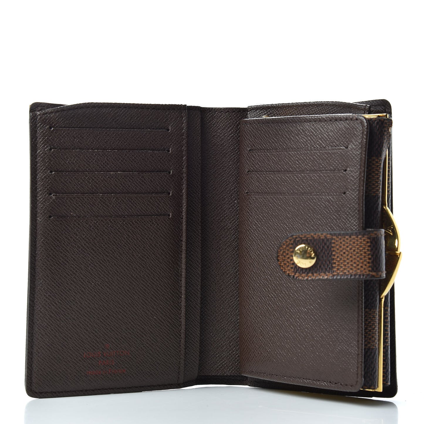 Damier Ebene French Purse Wallet