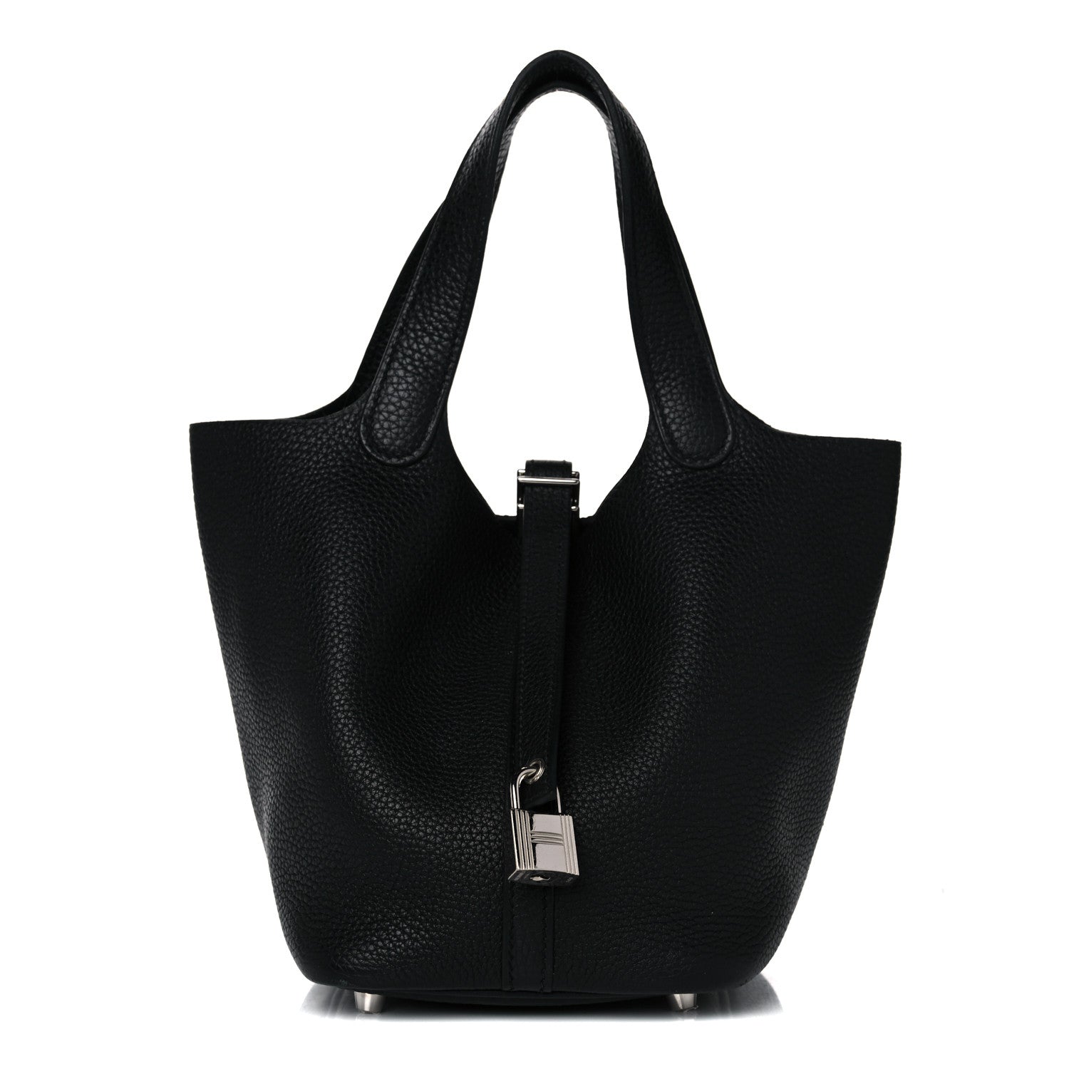 Hermes Taurillon Clemence Picotin Lock 18 PM Black 1 of 11