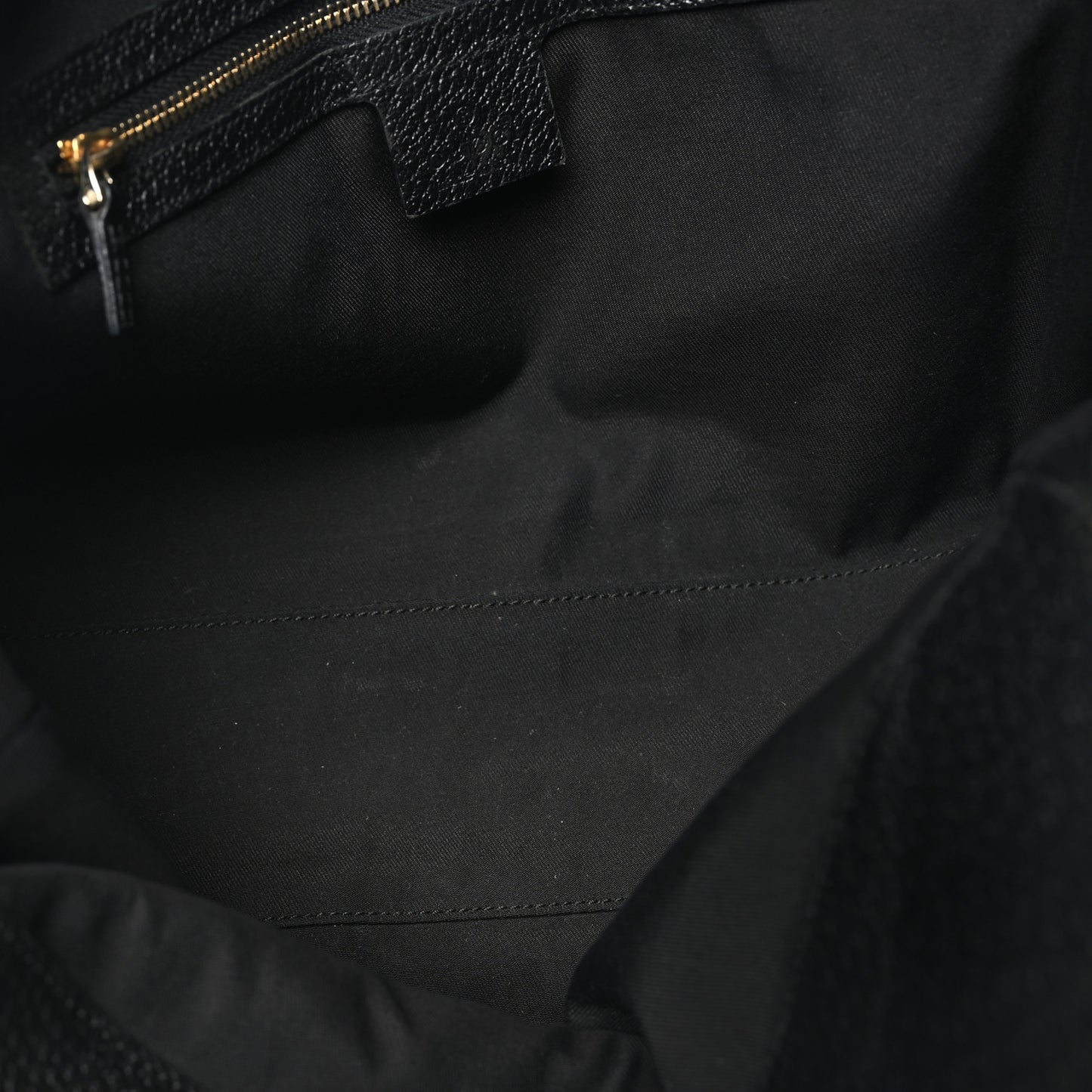 Monogram Medium Charmy Shoulder Bag Black