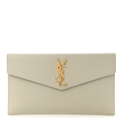 Saint Laurent Grain De Poudre Uptown Pouch Crema Soft 1 of 7