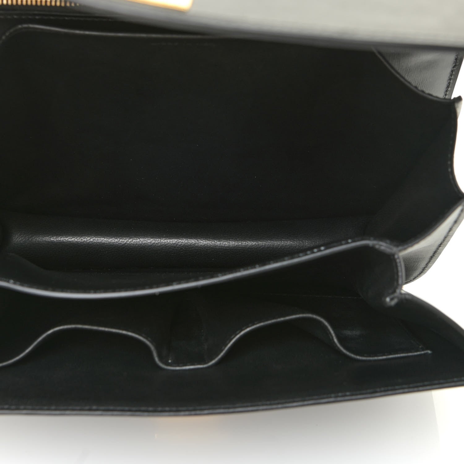 Celine Box Calfskin Medium Classic Box Flap Bag Black 4 of 14