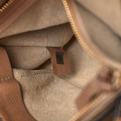 Chloe Grained Calfskin Small Hayley Hobo Nut 7 of 10