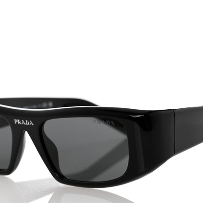 Prada Acetate Sunglasses SPR 20W Black 7 of 8