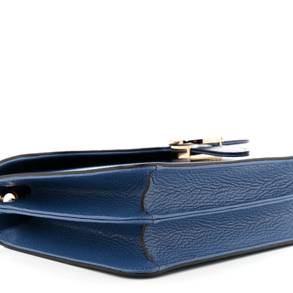 Gucci Dollar Calfskin Interlocking G Shoulder Bag Caspian 9 of 11