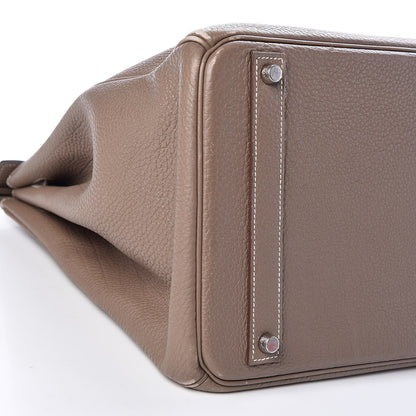 Hermes Togo Birkin 40 Etoupe 8 of 15