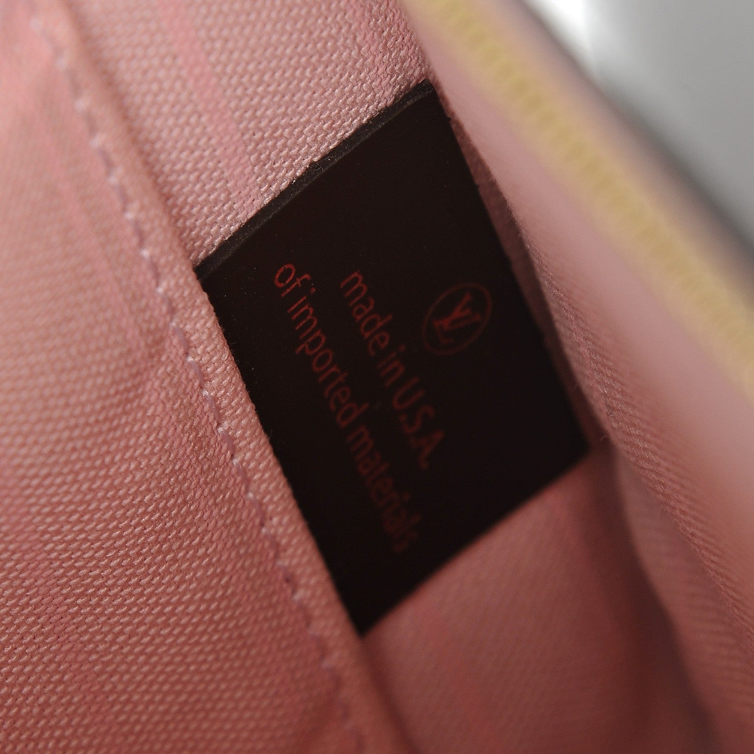 Louis Vuitton Damier Ebene Neverfull MM GM Pochette Rose Ballerine 7 of 8