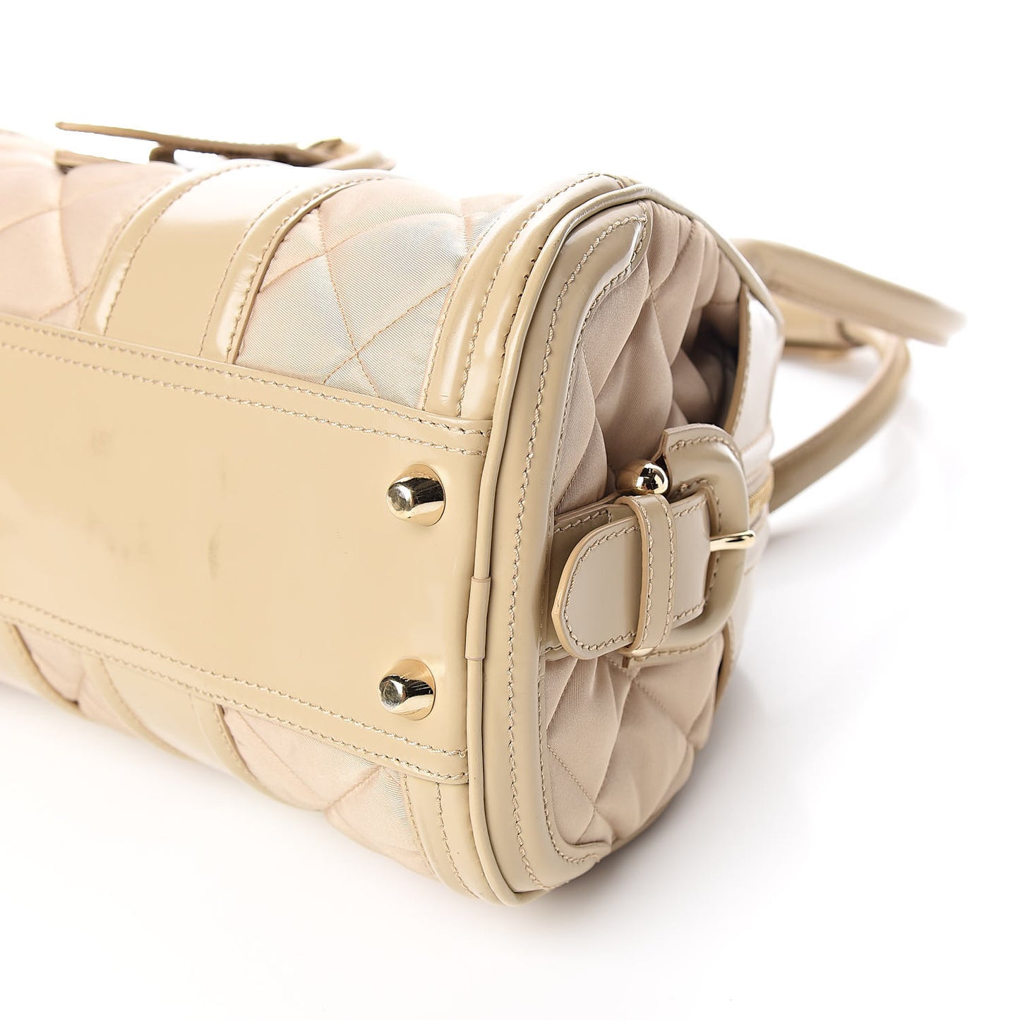 Nylon Quilted Smedna Satchel Trench