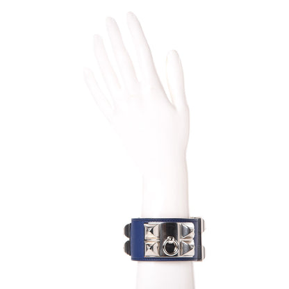 Hermes Swift Collier de Chien CDC Bracelet S Bleu Saphir 8 of 13