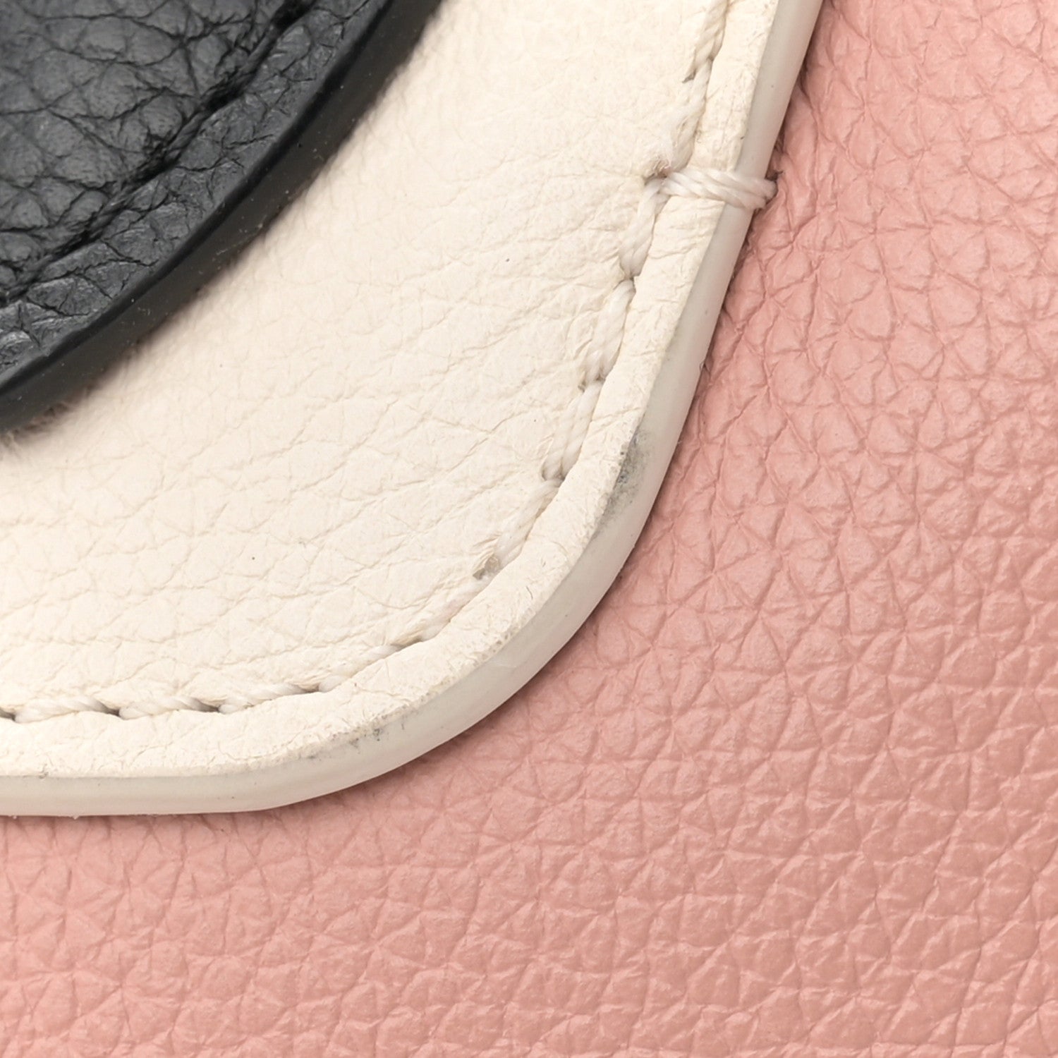 Louis Vuitton Soft Calfskin Lockme Backpack Rose Ballet White Maito Rose Ballet White Maito Black 15 of 17