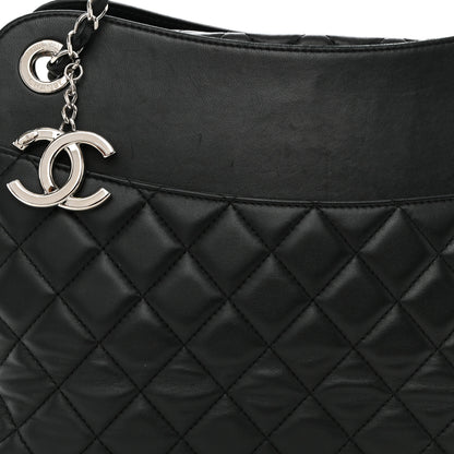 Chanel Lambskin Quilted Chanel 7 Tote Black 10 of 21