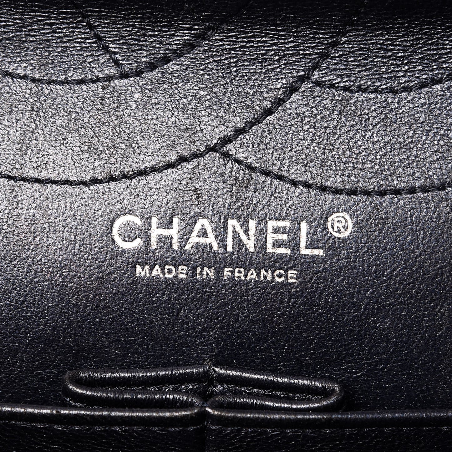 Metallic Calfskin Quilted 2.55 Reissue 227 Flap Dark Navy Blue