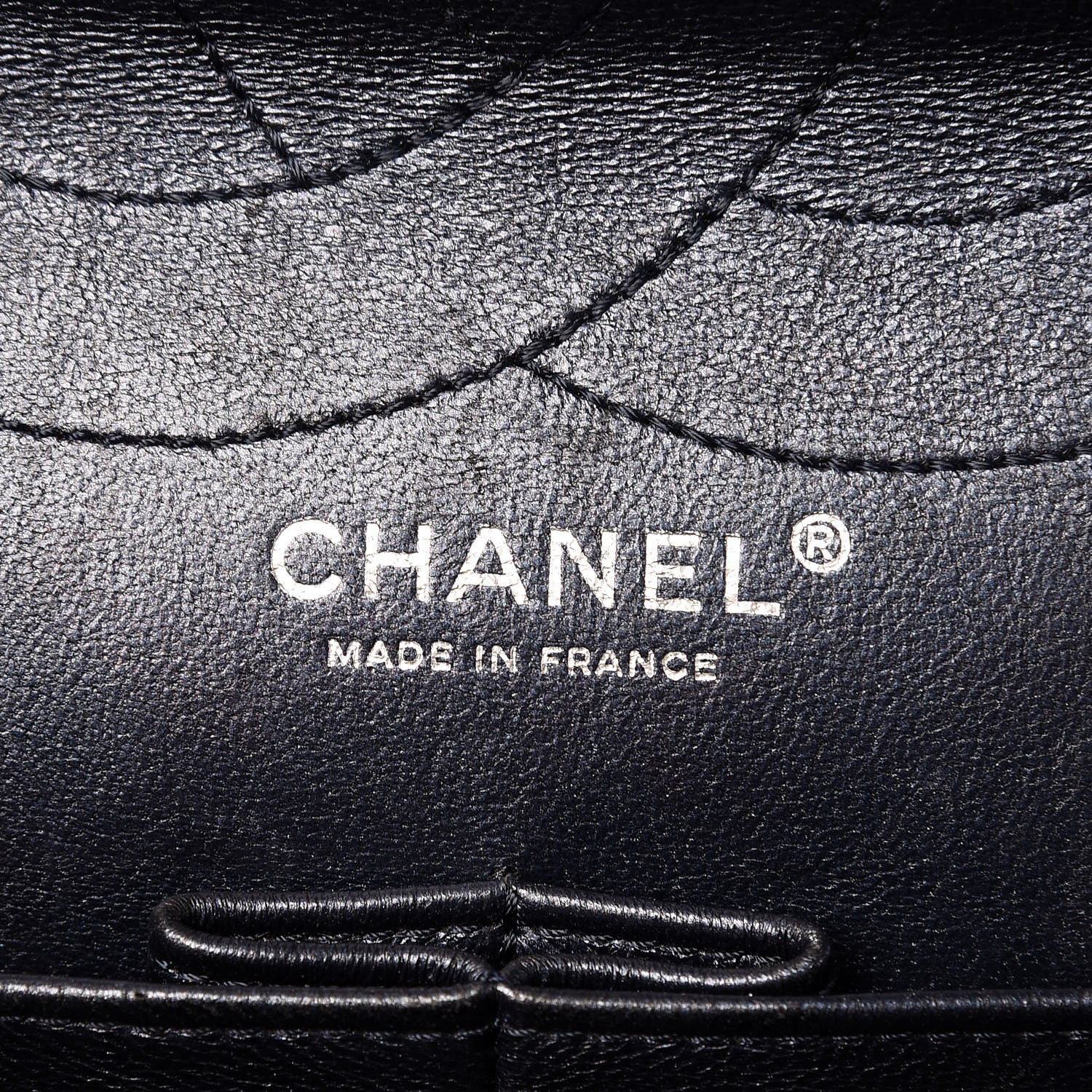 Chanel Metallic Calfskin Quilted 2.55 Reissue 227 Flap Dark Navy Blue 6 of 23