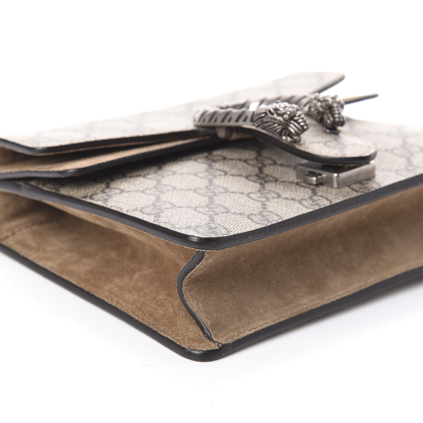 GG Supreme Monogram Mini Dionysus Shoulder Bag Taupe