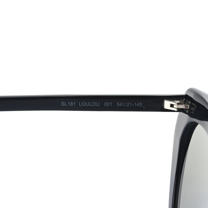 Saint Laurent Acetate Heart Frame Loulou SL181 Sunglasses Black 7 of 8