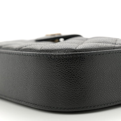 Chanel Caviar Quilted Chain Camera Bag Black 10 of 11
