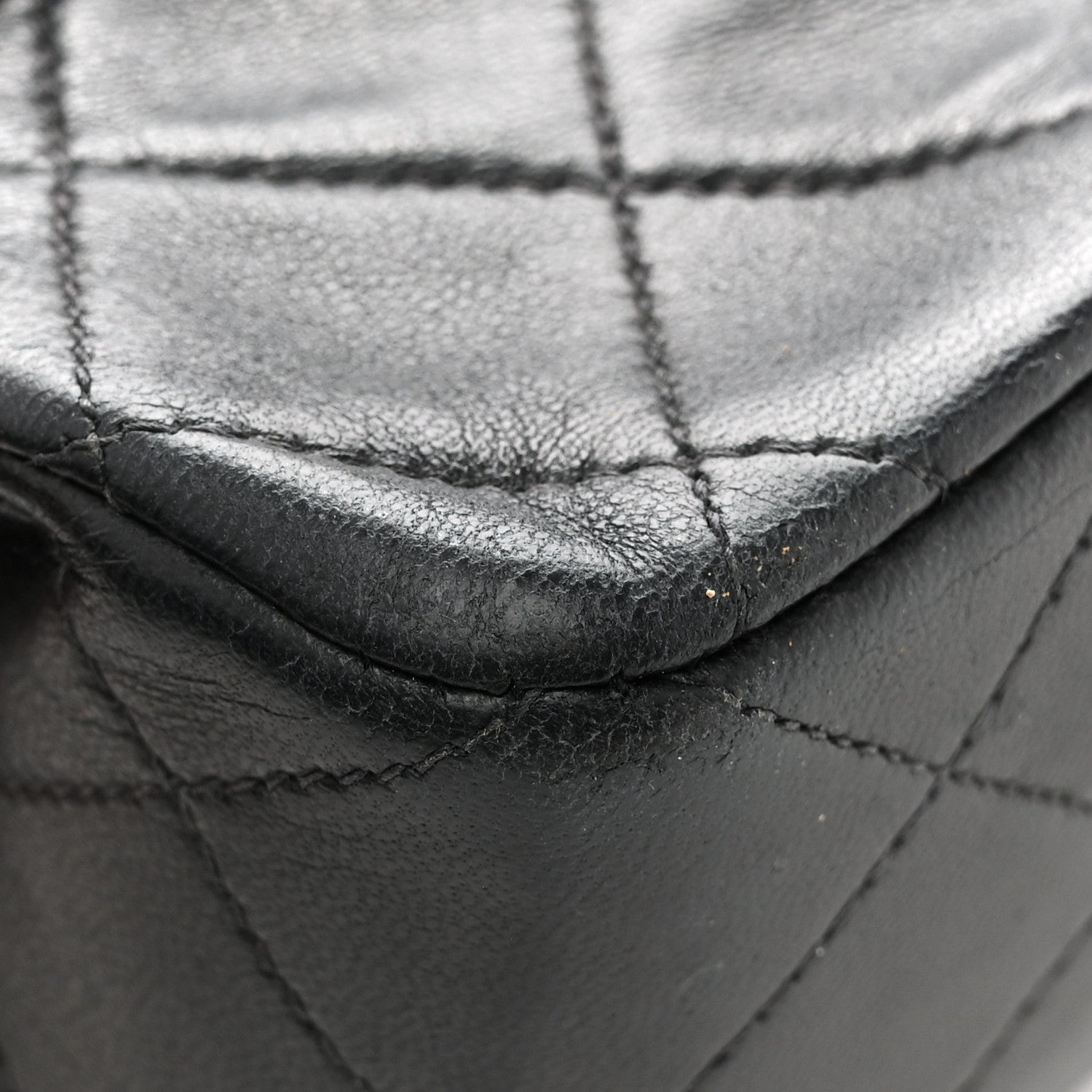 Chanel Lambskin Quilted Small Double Flap Black 12 of 16