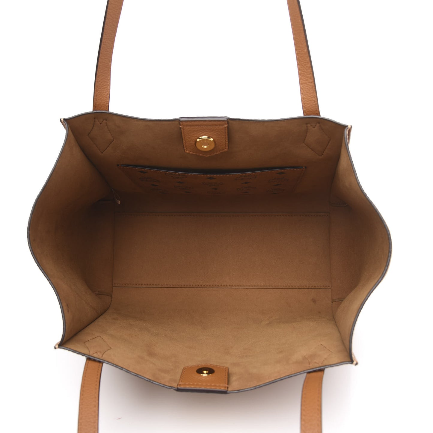 Visetos Medium Yris Shopper Tote Cognac