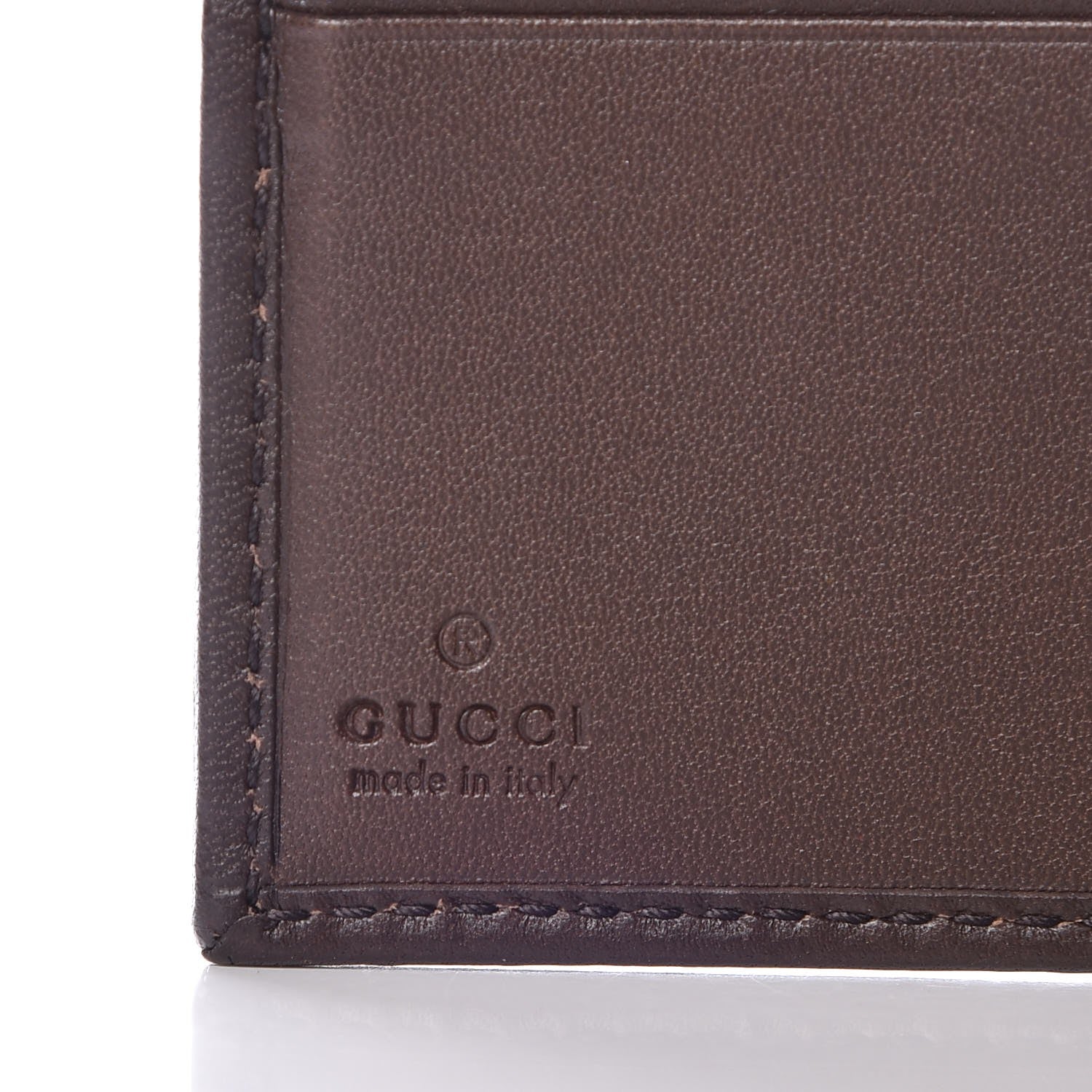 Gucci Monogram Web Ladies Web French Wallet Brown 6 of 7