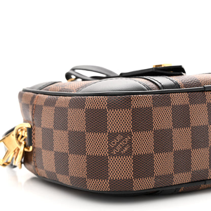 Louis Vuitton Damier Ebene Valisette Souple BB Black 8 of 9