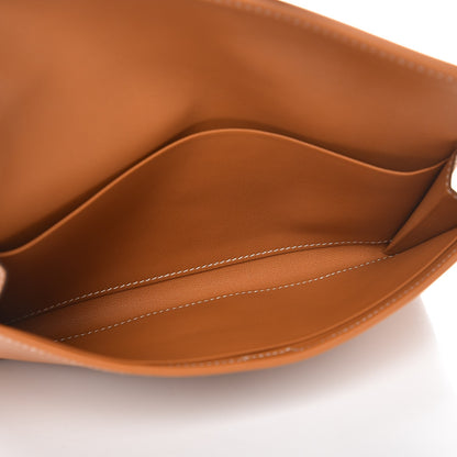 Hermes Swift Jige Duo Clutch Toffee 5 of 9