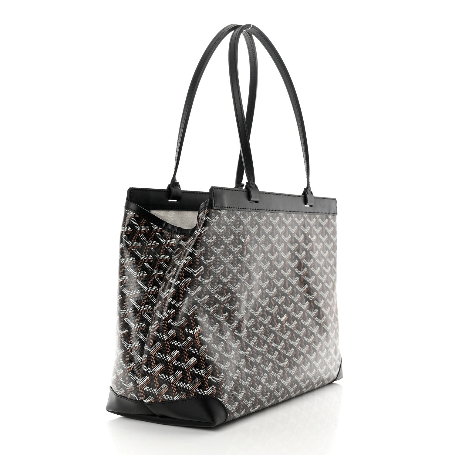 Goyard Goyardine Bellechasse PM Black 3 of 10