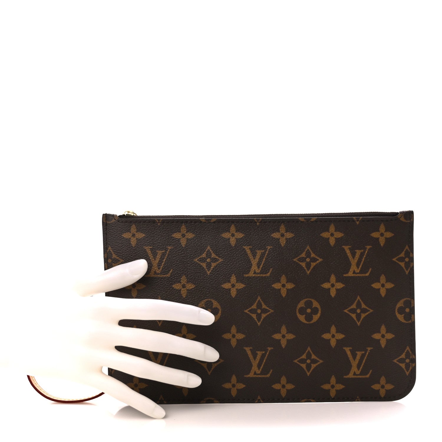 Louis Vuitton Monogram Neverfull MM GM Pochette 2 of 9