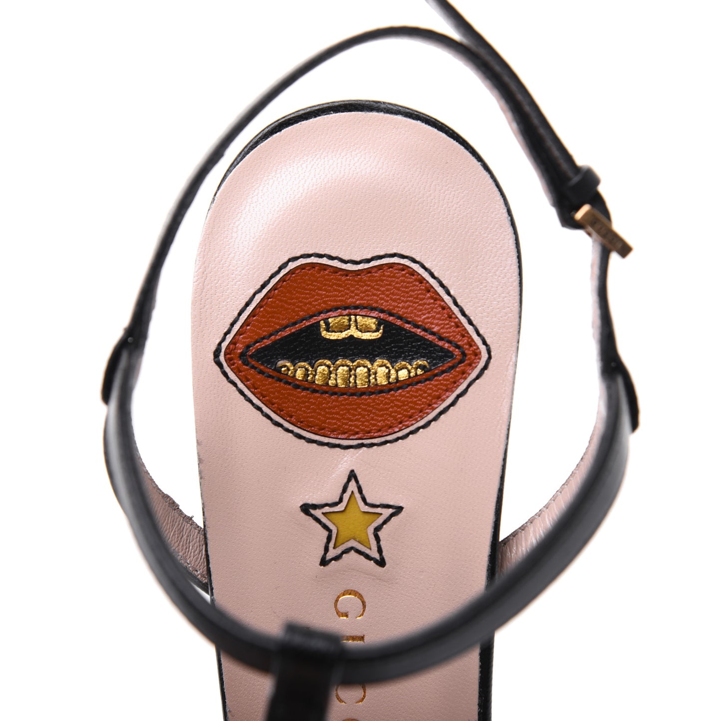 Malaga Kid T Strap Platform Pumps 38 Black