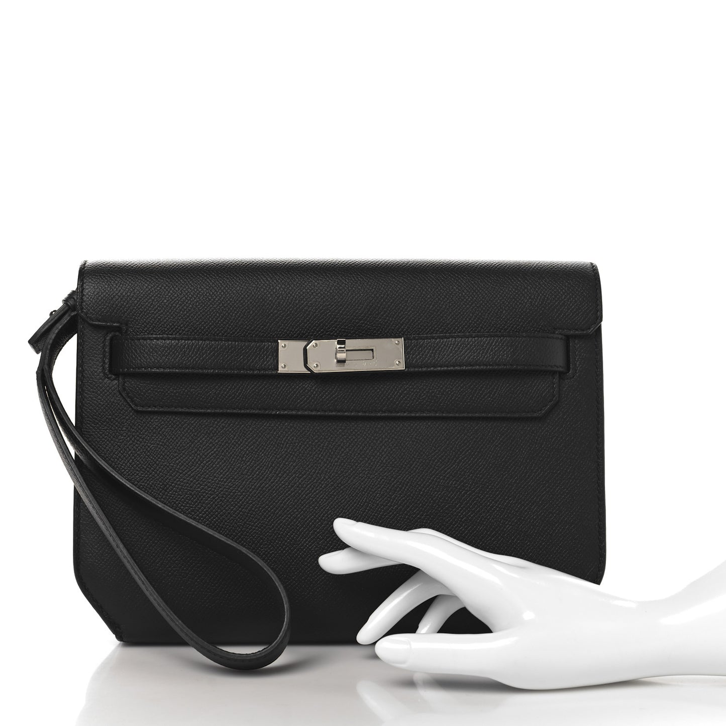 Epsom Kelly Depeches 25 Pouch Black