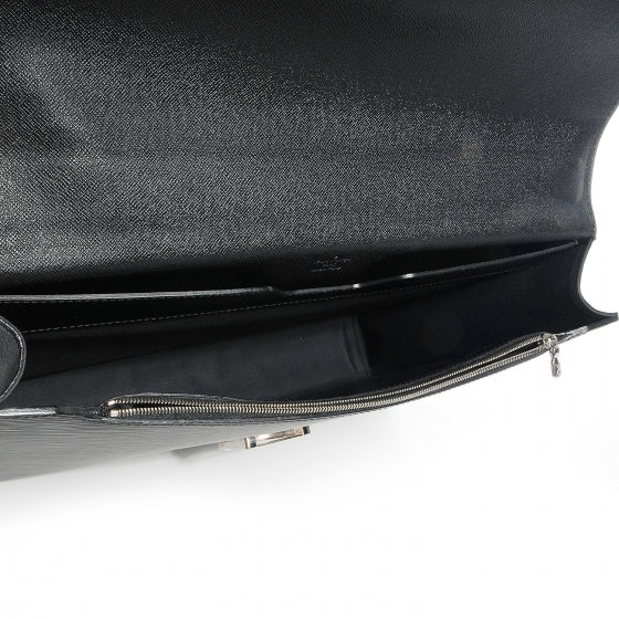 Epi Robusto 1 Compartment Briefcase Black