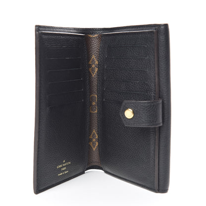 Louis Vuitton Monogram Pallas Compact Wallet Black 5 of 10