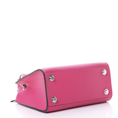 Louis Vuitton Calfskin City Steamer Mini Rose Falbala 3 of 10