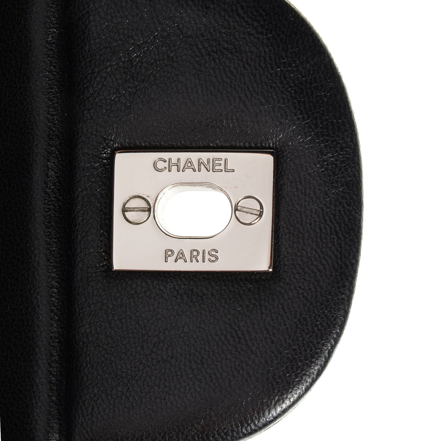 Chanel Lambskin Quilted Jumbo Single Flap Black 8 of 8