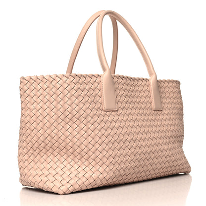 Bottega Veneta Lambskin Intreccio Medium Cabat Lotus 4 of 10