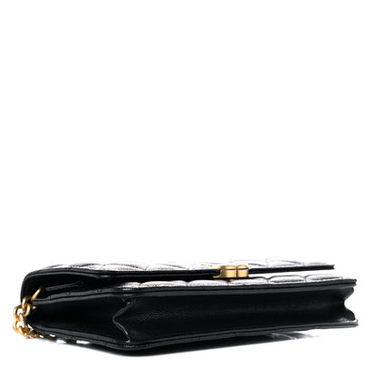 Chanel Caviar Quilted Bracelet On Chain Wallet On Chain WOC Black 3 of 10