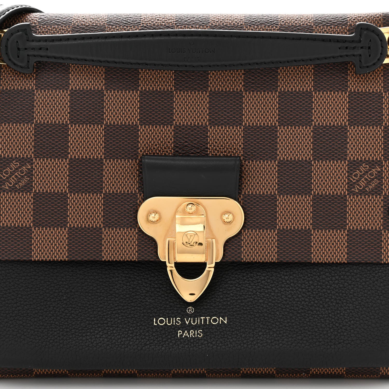 Louis Vuitton LOUIS VUITTON Damier Ebene Vavin PM Black 7 of 9