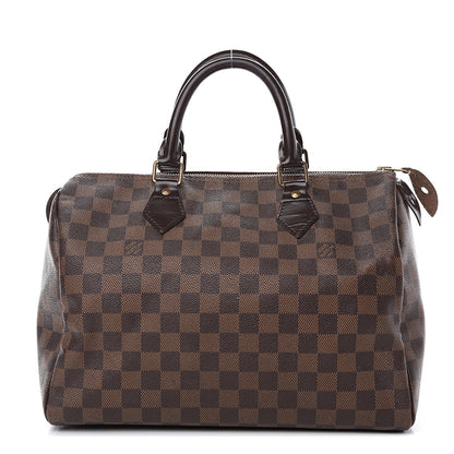 Louis Vuitton Damier Ebene Speedy 30 1 of 20