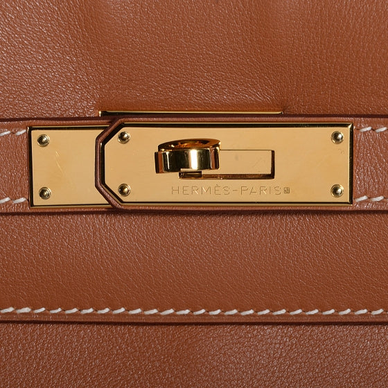 Hermes Swift Kelly 32 Retourne Gold 15 of 21
