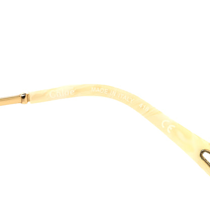 Chloe Oversized Round Carlina Oversized Round Sunglasses CE114SC Gold 5 of 7