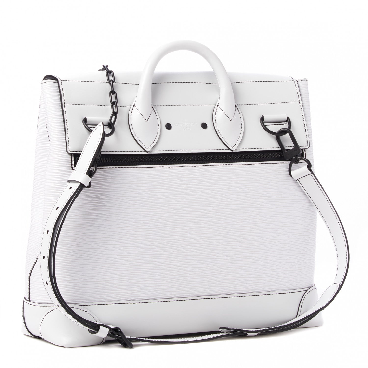 Louis Vuitton Epi Steamer PM White 2 of 8