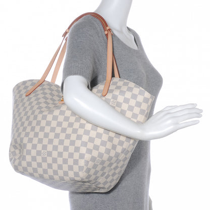 Louis Vuitton Damier Azur Salina GM 2 of 8