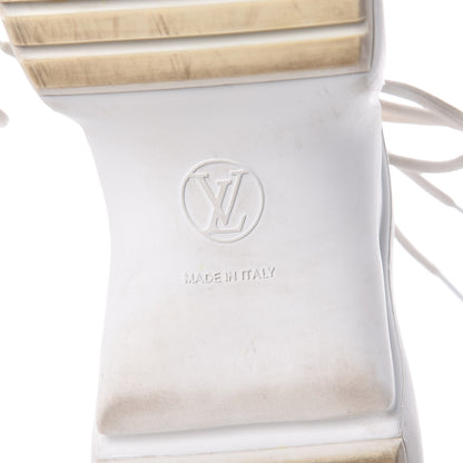 Louis Vuitton Patent Monogram LV Archlight Sneakers 37.5 White 9 of 9