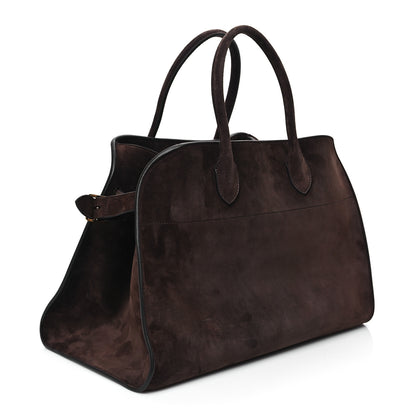 The Row Suede Soft Margaux 15 Mocha 3 of 10