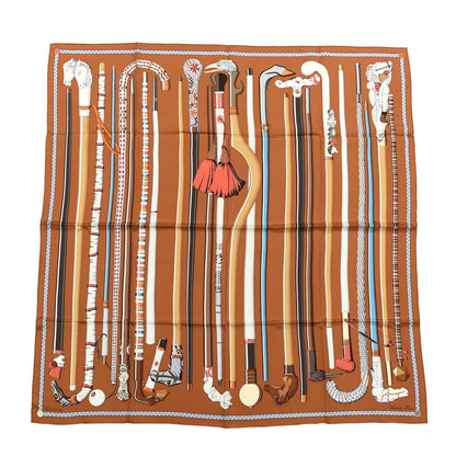 Hermes Silk Les Cannes Scarf 90 1 of 4