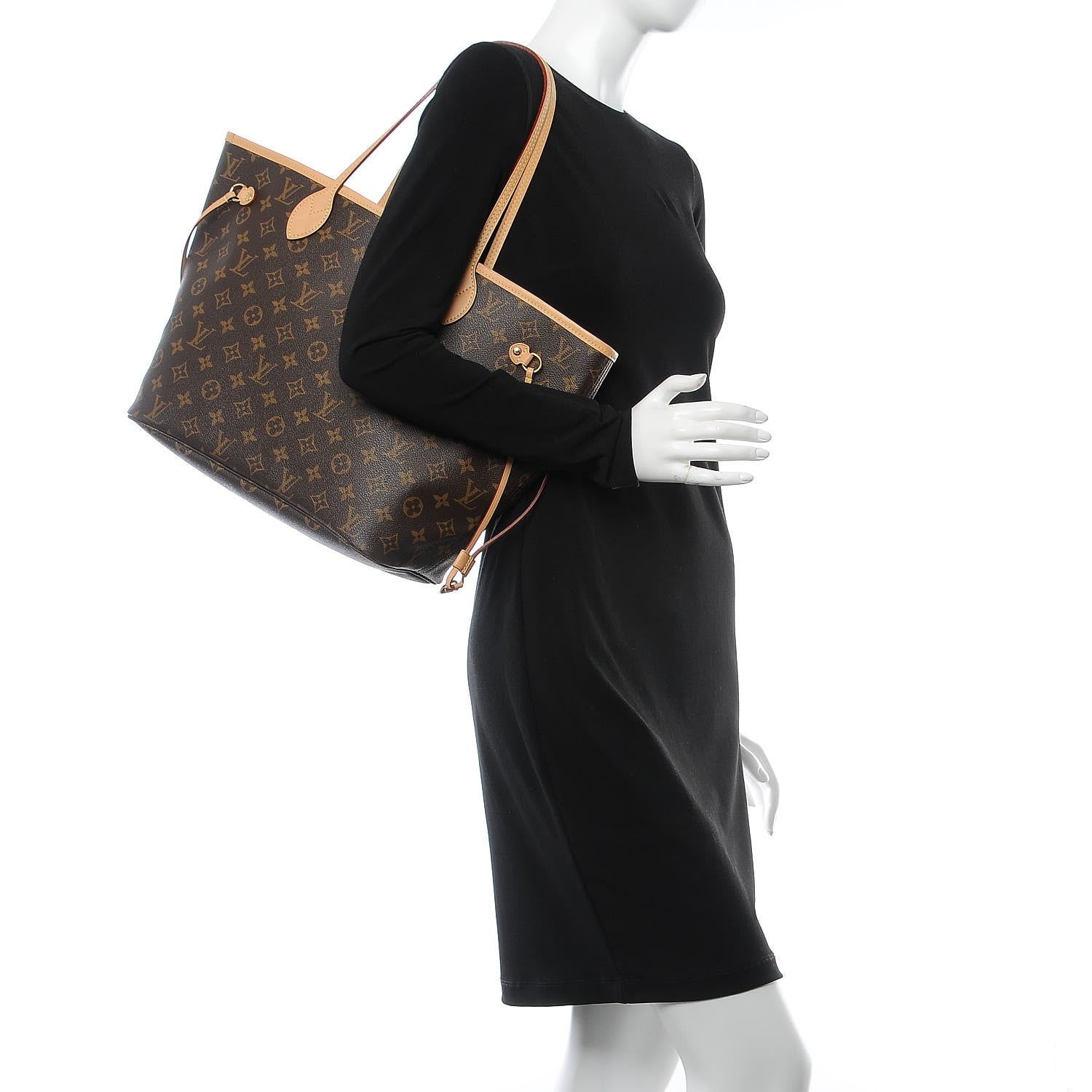 Louis Vuitton Monogram Neo Neverfull MM Pivoine 2 of 8